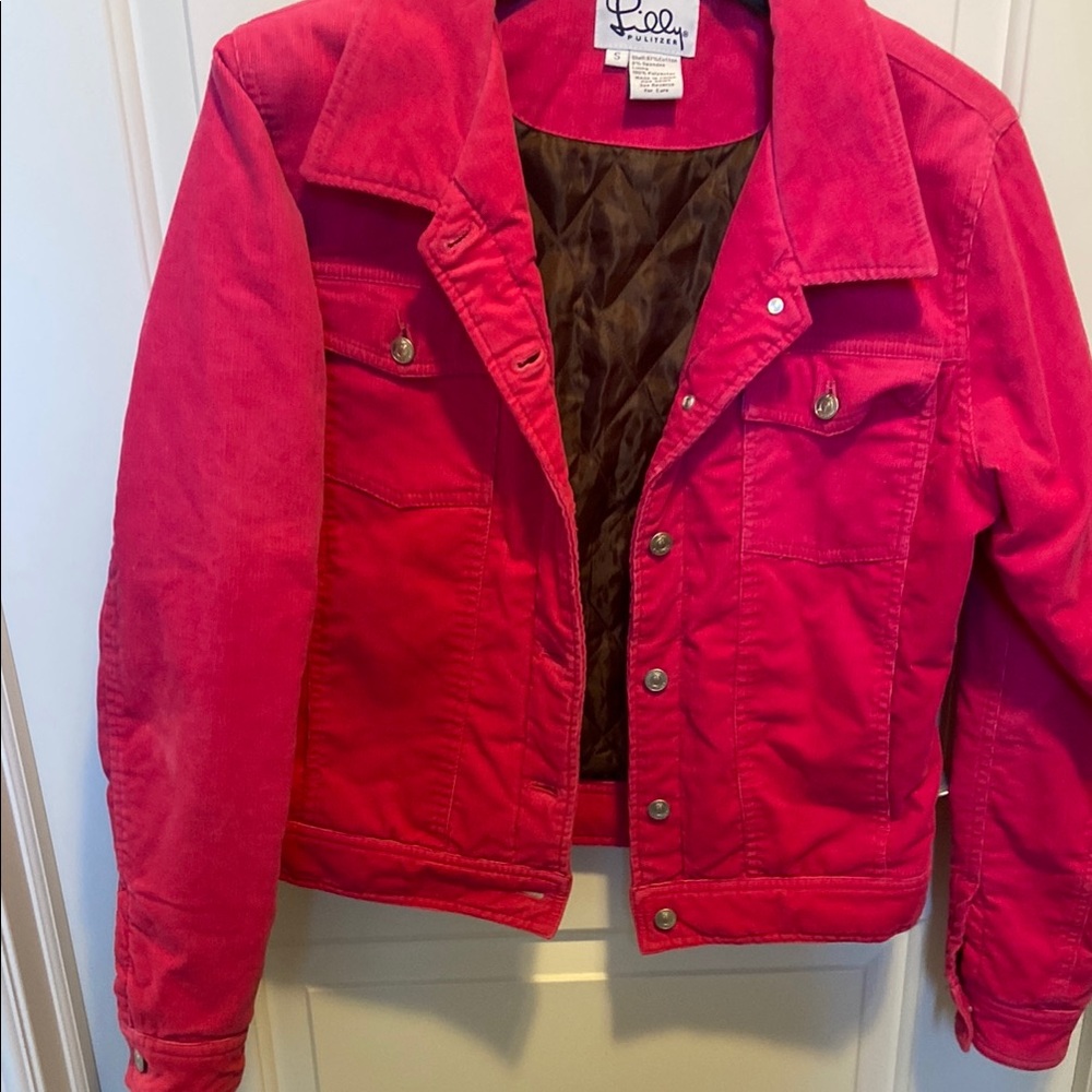 Lilly Pulitzer Corduroy Jacket